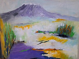 Banner Jahresausstellung "Einmal um die ganze Welt"