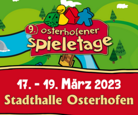 Banner Osterhofener Spieletage 2023