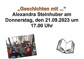 Banner Geschichten mit Alexandra Steinhuber