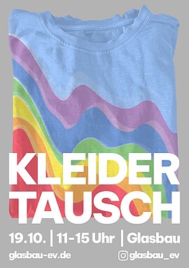 Banner Kleidertausch - Glasbau e.V.