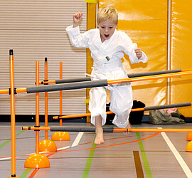 Banner Karate Neueinsteigerkurs für Kinder 5-9 Jahre