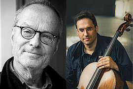 Banner Stradivaris Mara-Cello – Musikalische Lesung mit Christian Poltéra und Wolf Wondratschek