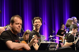 Banner Stadthallenkonzert mit Vollgas Connected