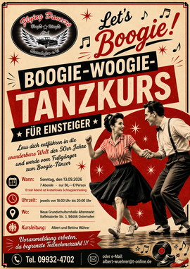 Banner Boogie Woogie Einsteigerkurs