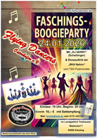 Logo Flying Dancers - Faschings-Boogieparty mit DJ Gerry