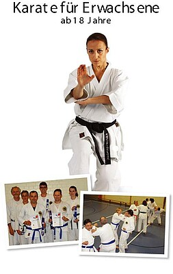 Banner Karate Neueinsteigerkurs für Erwachsene 18-45 Jahre