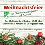 Logo Weihnachtsfeier mit Christbaumversteigerung