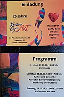 Logo Jahresausstellung, 25 Jahre Klosterer EigenART