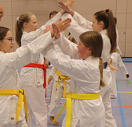 Banner Karate für Neueinsteiger Schüler 10-13 Jahre