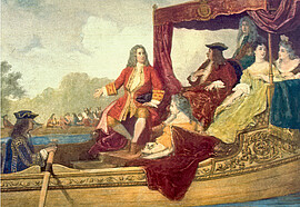 Banner Wassermusik: Festliche Zeremonie an der Donau 